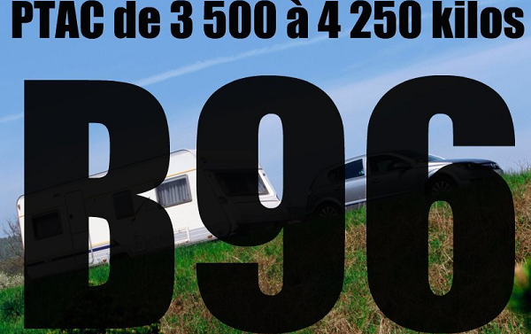 Permis remorque B96 à Bastia