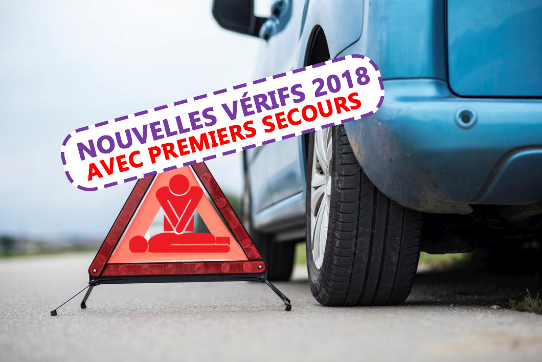 Examen permis B: Nouvelles questions sur le véhicule, la sécurité et les premiers secours